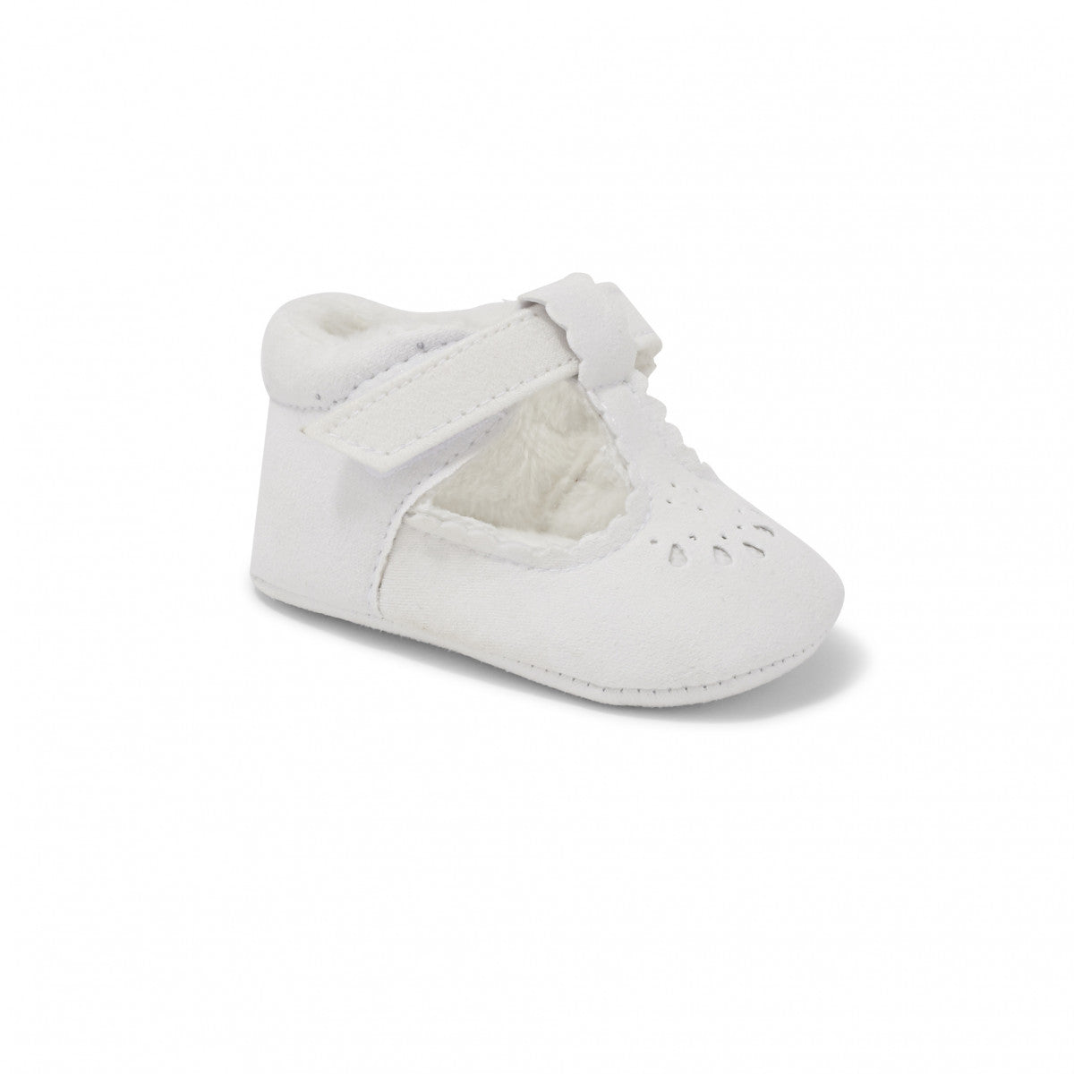 Suede Baby Booties